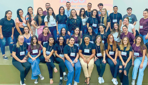 Turma do curso de Fisioterapia da Fatec Ivaiporã